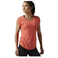 reebok sport camiseta workout ready supremium big delta tee para mujer