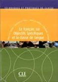 tpc le francais sur objectifs specifiques et la classe de langue