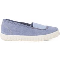 pisamonas bailarinas zapatillas elastico central lona ecologica para nina