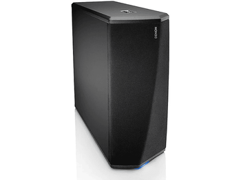 Subwoofer - Denon DSW-1H, Inalámbrico, Acoustic System, HEOS Built-In, USB, Entrada analógica, Negro