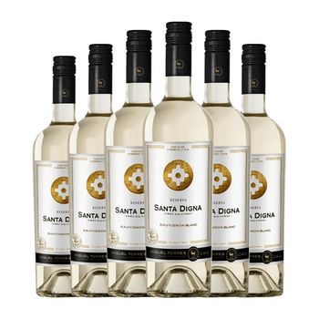 Miguel Torres Vino Blanco Santa Digna Valle 75 Cl 13% Vol. (pack De 6 Unidades)