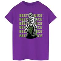 beetlejuice camiseta manga larga bi52932 para mujer