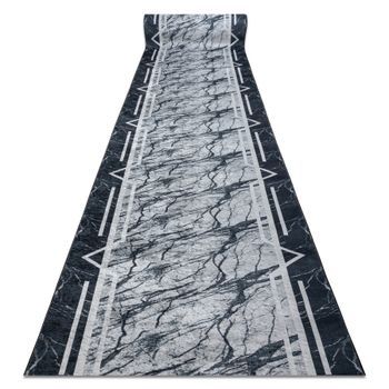 Alfombra De Pasillo Con Refuerzo De Goma Lotus Marmur 60950 Mármol Gr 100x630 Cm