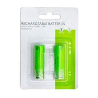 pilas recargables aa 2600mah 2 unidades