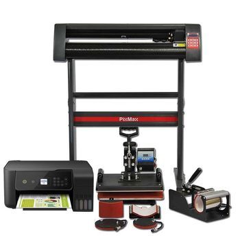 Kit De Plóter Para Corte De Vinilo, Impresora Y Prensas Térmicas 5en1
