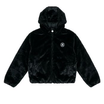 Converse Cazadora HOODED FAUX FUR JACKET para niña