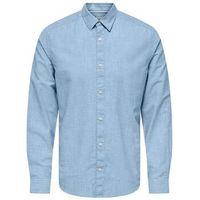 only  sons camisa manga larga cantley para hombre
