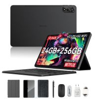tablet blackview mega 2 4g 12 gris 12gb con teclado stylus pen y funda 256gb