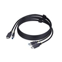 cable kvm hdmi y usb 30 18m negro 4k 60hz usb 5gbps hdr10 tpe kvm switch