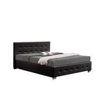 cama con canape abatible 140 x 190 cm negro newington