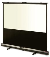 grandview - portable pull-up 1610 screen w198x124 cm view area gv103018 w198x124 cm view area white fabric intelligent interlock  hang with lock structure
