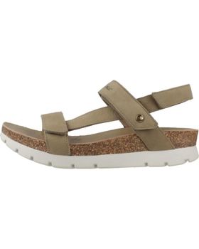 de PANAMA JACK SANDALIAS MUJER MODELO SELMA B29 COLOR VERDE KAKI
