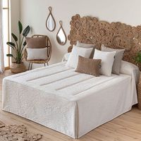 colcha edredon manises blanco 135cm