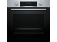 horno - bosch hba574es3 multifuncion pirolitico 71 l 594 cm hotair 3d asistente de limpieza con agua inox