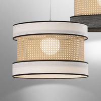 lampara de techo takasi wood blanco