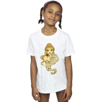 Disney Camiseta Beauty And The Beast Never Judge para niña