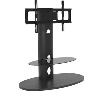 AVF Chepstow 930 FSL930CHEB TV Stand with Bracket - Black, Black