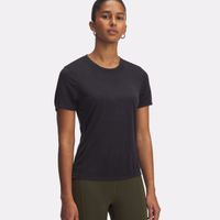 under armour launch jacquard camiseta de running mujeres-blanco
