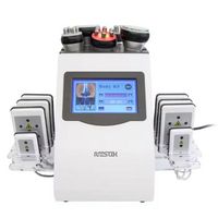 mistik maquina 6 en 1 centro estetica facial y corporal cavitacion radiofrecuencia ems led lipolaser