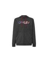 chaqueta oakley teddy full zip hoodie hombre gris