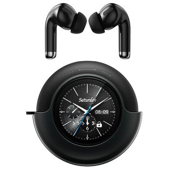 BSF TWS T7 TWS Auriculares Inalámbricos Bluetooth 6.0 con Pantalla Sensible al Tacto de Color, 13 mm Gran Unidad Dinámic
