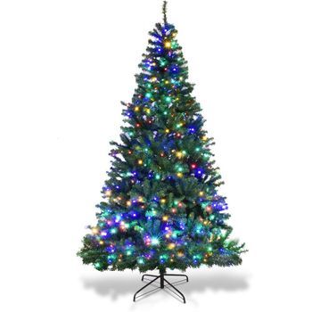 Árbol De Navidad Artificial Costway 115 X 115 X 210 Cm