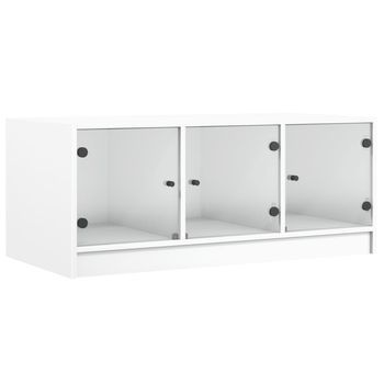 Mesa De Centro 50x102x42 Cm Madera - Blanco