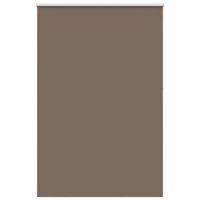 estor enrollable opaco color cafe 165x230cm tela ancho 1616cm vidaxl