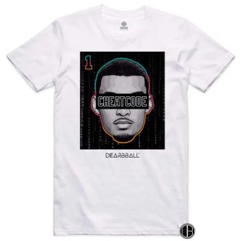 Camiseta DearBball Cheatcode blanca