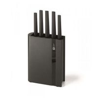 richardson sheffield bloque de 5 cuchillos negros - r31093k499k20