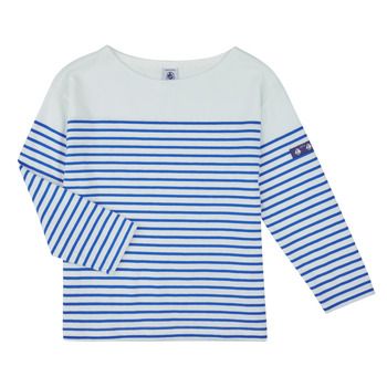 Petit Bateau Camiseta manga larga MARINIERE TS para niño