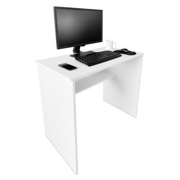 Escritorio Roy Blanco | Compacta Y Funcional | 90x78x50 Cm