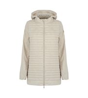 save the duck para mujer d41165w-gigo20 abrigo acolchado lorena beige xl casual nylon