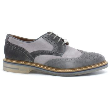 Brimarts Zapatos Hombre Stringata Bianco Nero 311408M para hombre