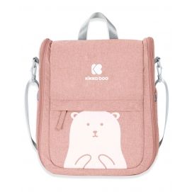 Cama de viaje+bolsa 2en1 Bear Rosa