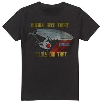 Star Trek Camiseta Boldly Did That para hombre