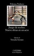 juego de noches nueve obras en un acto