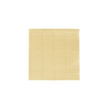 Jardin202 - Persiana De Madera Alicantina Con Polea Metálica - Estor Enrollable Para Ventanas, Puertas, Salón  120 X 120 Cm (marfil (pintada))  120 X 120 Cm (marfil (pintada))jardin202