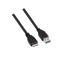AISENS A105-0043 cable USB USB 3.2 Gen 1 (3.1 Gen 1) 1 m USB A Micro-USB B 5 Gbit/s Negro