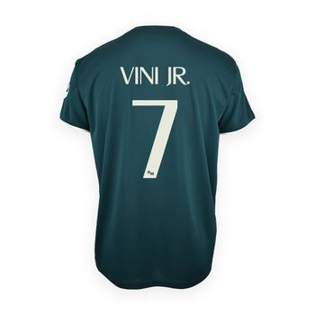 Camiseta Real Madrid Adulto Vinicius Jr 2026/27 Segunda Equipación Réplica Ofic