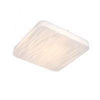 plafon led cuadrado moderno acrilico blanco 48 cm 40w con mando