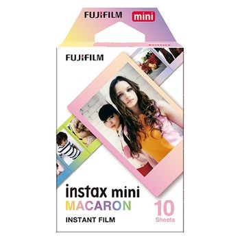 Fujifilm Papel fotografico instax mini film Macaron 10 hojas