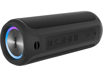 Altavoz inalámbrico - Vieta Solaris, 15 W, Bluetooth, 6hs, Negro