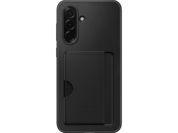 Funda móvil - Samsung, Para Galaxy A36 5G, Trasera, Bolsillo para tarjeta, Negra