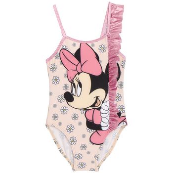 Dessins Animés Bañador Bañador Completo Silueta Fucsia Niña para niña