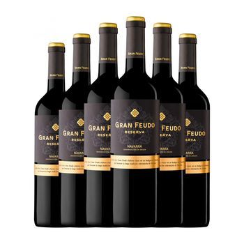 Gran Feudo Vino Tinto Navarra Reserva 75 Cl 13% Vol. (pack De 6 Unidades)
