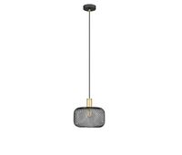 lampara de techo metal color negro serie osiris 28cm