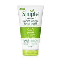 simple kind to skin moisturising facial wash