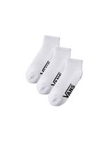 calcetines vans classic quarter crew blanco hombre 3pk