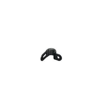 P-clip 10mm plástico negro